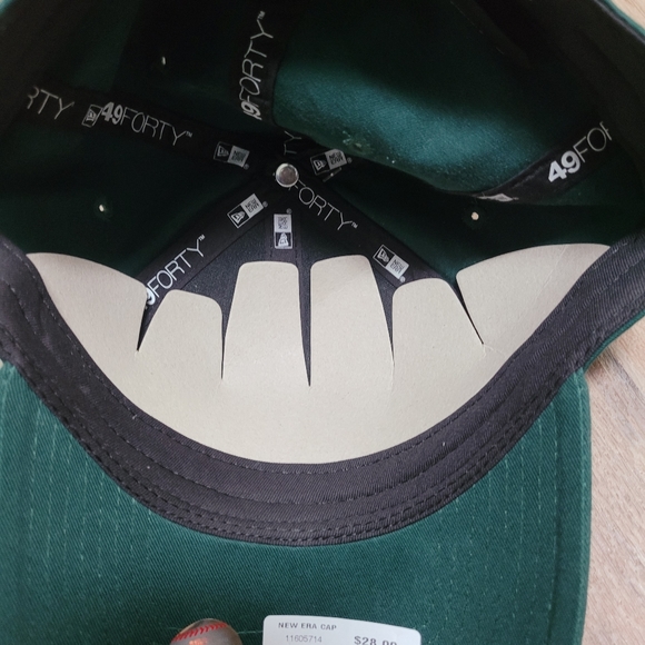 Men's New Era LARGE 49Forty Oakland Athletics - Picture 4 of 4